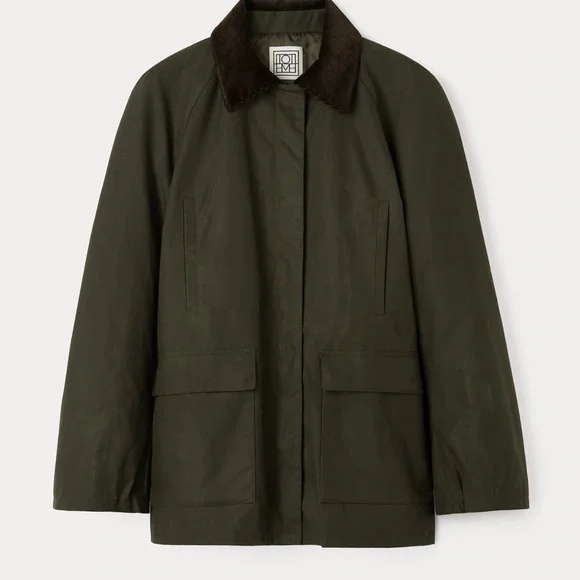 Toteme Country jacket in forest size32 XXS - Picture 6 of 10